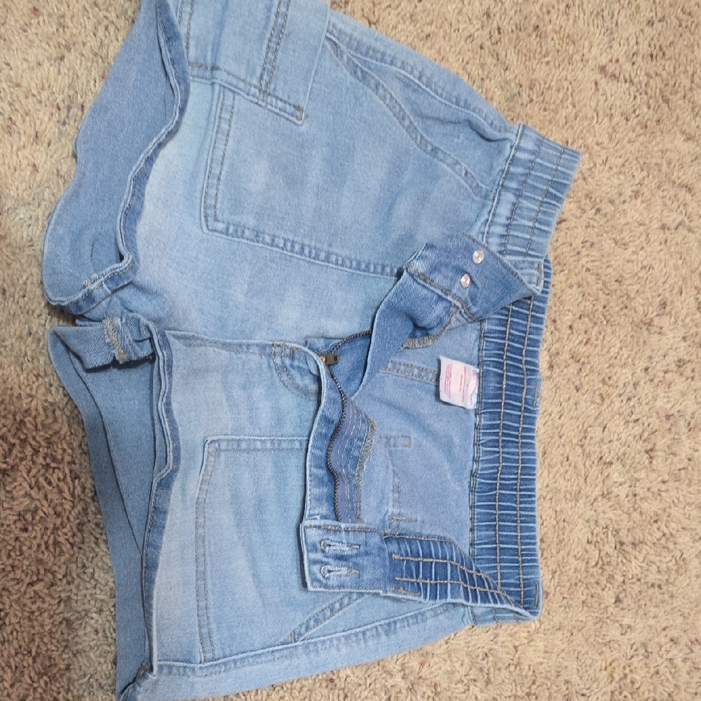 No Boundaries Light Blue Denim Shorts